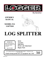 Preview for 1 page of Swisher Logger LS67526S Owner'S Manual