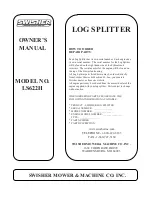 Preview for 20 page of Swisher LS622H Owner'S Manual