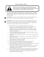 Preview for 3 page of Swisher LV87551A Owner'S Manual