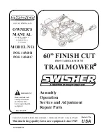 Preview for 1 page of Swisher POL 14560B Owner'S Manual