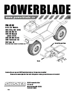 Swisher PowerBlade PBA-6540 Assembling Instructions предпросмотр