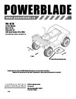 Swisher PowerBlade PBS-4550 Assembly Instructions предпросмотр