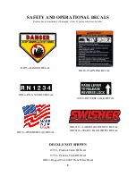 Preview for 8 page of Swisher PREDATOR TALON WBRC11524C Owner'S Manual