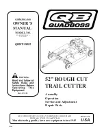 Swisher QB Quadboss QBRT18552 Owner'S Manual preview