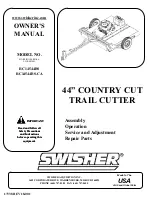 Swisher RC14544BS Assembly & Operating Manual preview