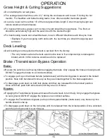 Preview for 15 page of Swisher RESIDENTIAL ZTR2466BS-CA Manual