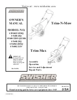 Preview for 1 page of Swisher ST40022STDQ Owner'S Manual