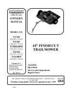 Swisher T10544BSPB Owner'S Manual preview