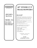 Preview for 16 page of Swisher TRAILMOWER POL14560X Owner'S Manual