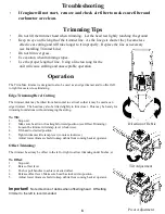 Preview for 8 page of Swisher Trim-Max STD4422HO Owner'S Manual