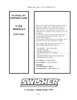 Preview for 39 page of Swisher Trim-N-Mow STP67522BS Owner'S Manual