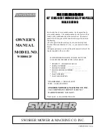 Preview for 8 page of Swisher WB80042F Owner'S Manual