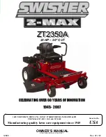 Swisher Z-MAX ZT2350A Owner'S Manual preview