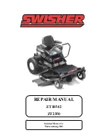 Swisher ZT18542 Repair Manual preview