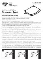 Preview for 1 page of Swiss Aqua Technologies SATDSEDB Mounting Instruction