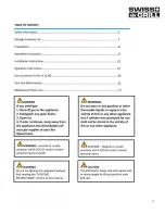 Предварительный просмотр 2 страницы SWISS GRILL CBU-401-A User Manual