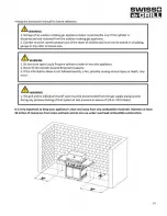 Предварительный просмотр 14 страницы SWISS GRILL CBU-401-A User Manual