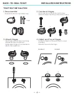 Preview for 5 page of Swiss Madison Back-to-Wall Installation Instructions Manual