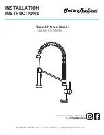 Preview for 1 page of Swiss Madison Nouvet SM-KF70C Installation Instructions Manual