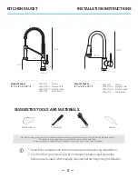 Preview for 3 page of Swiss Madison Nouvet SM-KF70C Installation Instructions Manual