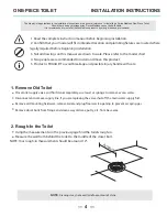 Preview for 5 page of Swiss Madison SM-1T803 Installation Instructions Manual