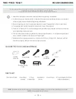 Preview for 4 page of Swiss Madison SM-2T120 Installation Instructions Manual