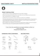 Preview for 2 page of Swiss Madison SM-BV710WG Instruction Manual