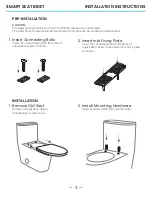 Preview for 4 page of Swiss Madison SM-STS31 Installation Instructions Manual