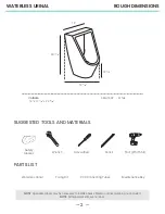 Предварительный просмотр 3 страницы Swiss Madison SM-UT802 Installation Instructions Manual