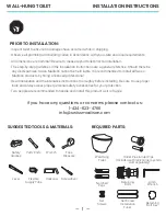 Preview for 2 page of Swiss Madison SM-WK465-01C Installation Instructions Manual