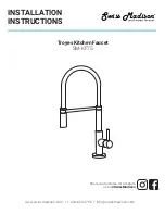 Swiss Madison Troyes SM-KF75 Installation Instructions Manual preview