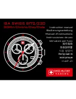 Swiss Military Hanowa ISA SWISS 8172/220 Instruction Manual preview