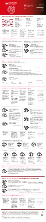 Preview for 2 page of Swiss Military Hanowa M921 Instruction Manual