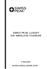 Swiss Peak P308.061 Manual preview