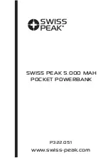 Swiss Peak P322.051 Manual preview