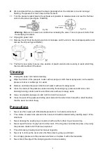 Preview for 7 page of Swiss Pro+ SP-PC.5LE Instruction Manual