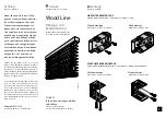 Swiss Sonnenschutz Wood Line Series Assembly And Operating Instructions preview