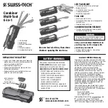 Preview for 1 page of SWISS+TECH Carabiner Multi-Tool 6-in-1 Quick Start Manual