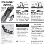 Preview for 2 page of SWISS+TECH Hand Mount Tool Light Quick Start Manual