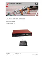 Swiss Timing Athletics Switcher User Manual preview