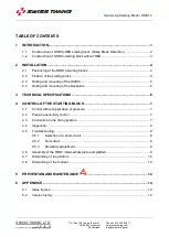 Предварительный просмотр 3 страницы Swiss Timing OSB 14 Series User Manual