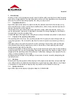 Preview for 6 page of Swiss Egro 50 Series Operating Instructions Manual