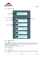 Preview for 12 page of Swiss Egro 50 Series Operating Instructions Manual