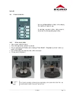 Preview for 15 page of Swiss Egro 50 Series Operating Instructions Manual