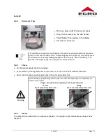 Preview for 17 page of Swiss Egro 50 Series Operating Instructions Manual