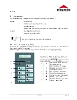 Preview for 27 page of Swiss Egro 50 Series Operating Instructions Manual