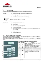 Предварительный просмотр 24 страницы Swiss Egro 70 Series Operating Instructions Manual