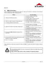 Предварительный просмотр 45 страницы Swiss Egro 70 Series Operating Instructions Manual