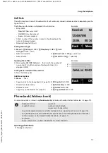 Preview for 17 page of Swisscom Aton CL118 DUO Manual