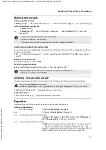 Preview for 23 page of Swisscom Aton CL118 DUO Manual